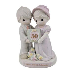 Precious Moments 163848 Precious Moments To Remember 50th Anniversary Figure